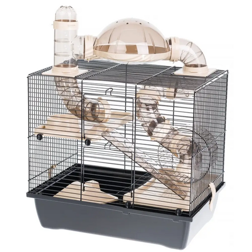 INTER-ZOO Rocky + Terrace beige - клетка за хамстер