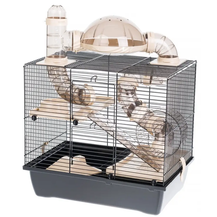 INTER-ZOO Rocky + Terrace beige - клетка за хамстер