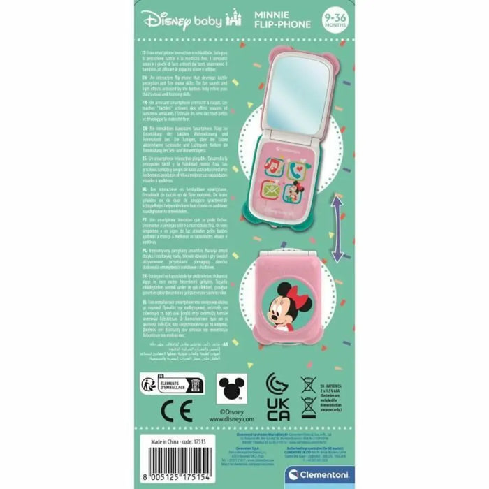 Интерактивна Играчка за Бебе Clementoni Minnie