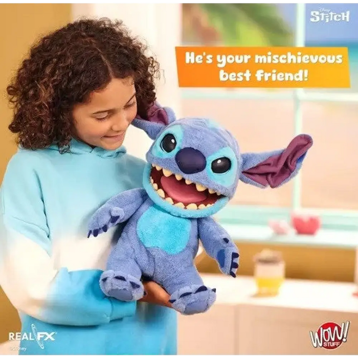 Интерактивен талисман Уау! Неща Disney Real FX Stitch