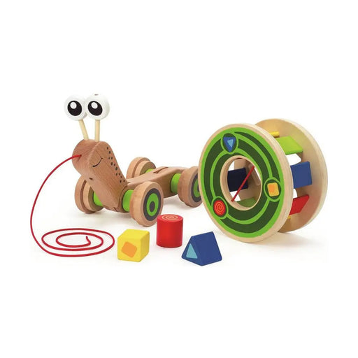 Интерактивна Играчка Hape Nestable Snail 30 x 18,6 x 11 cm