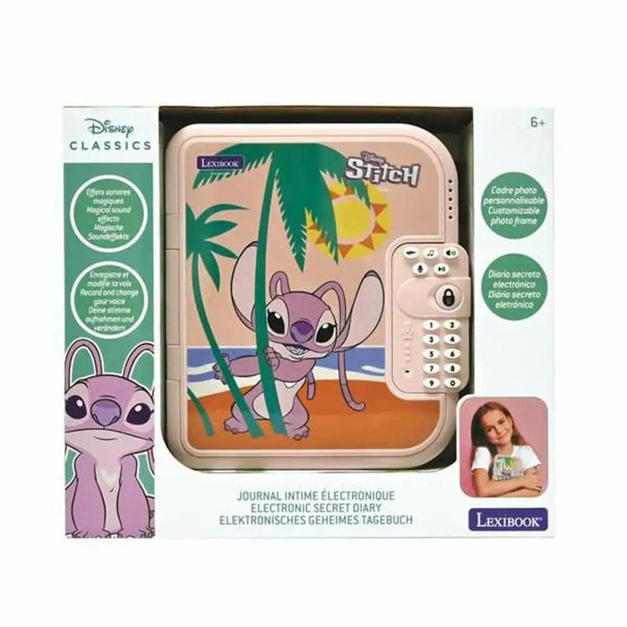 Интерактивна Играчка Stitch Angel Розов График