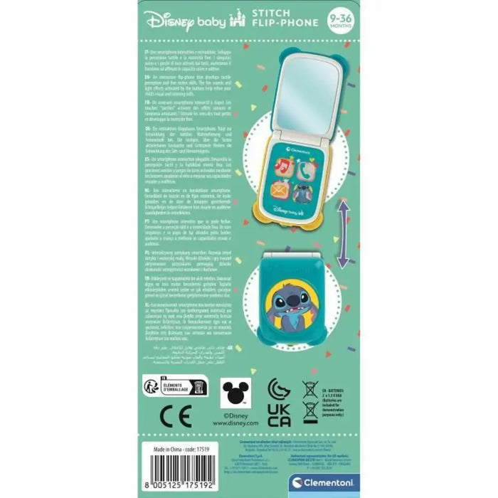Интерактивна Играчка за Бебе Clementoni Stitch