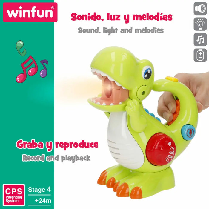 Интерактивна Играчка за Бебе Winfun 15 x 16 x 9 cm (12 броя)