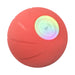 Интерактивна топка за кучета Cheerble Wicked Ball PE червена