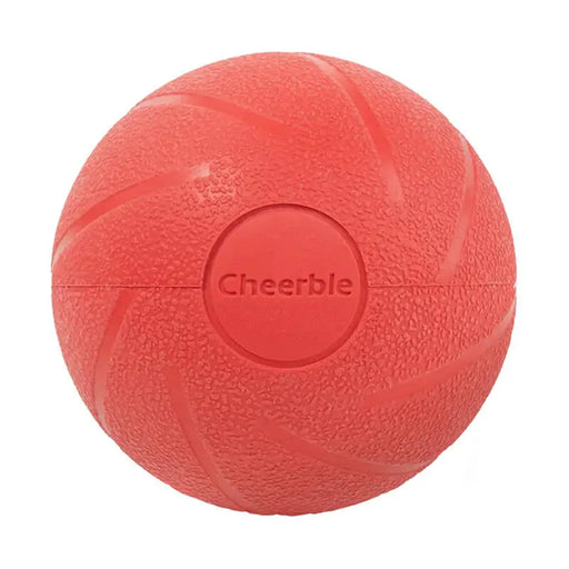 Интерактивна топка за кучета Cheerble Wicked Ball PE червена