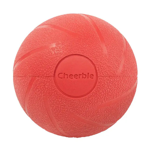 Интерактивна топка за кучета Cheerble Wicked Ball SE червена