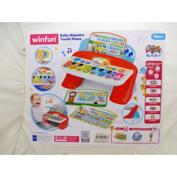 Интерактивно Пиано за Бебета Winfun 27 x 16 x 18 cm (2 броя)