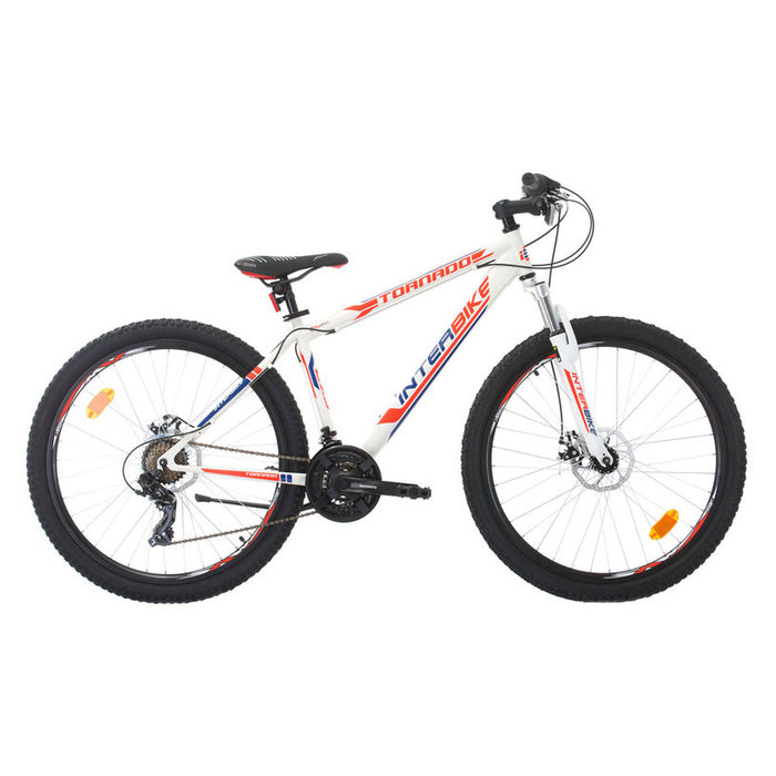 Велосипед INTERBIKE TORNADO 27.5" СКОРОСТИ 21 СКОРОСТИ, РАМКА СТОМАНЕНА/ТВЪРДА