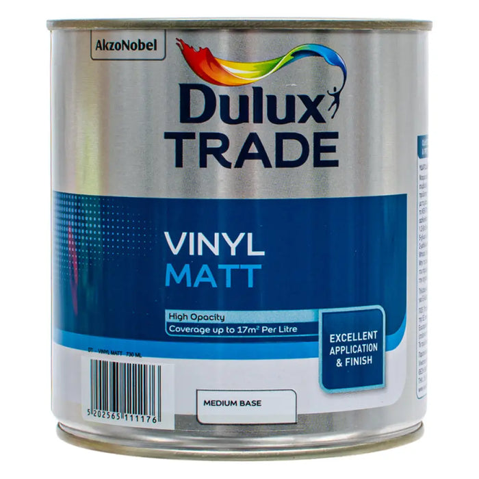 ИНТЕРИОРНА БАЗА MEDIUM VINYL MATT 730 ML DULUX