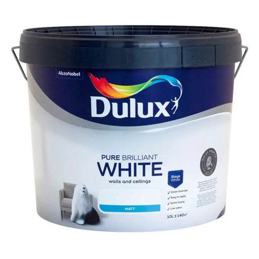 ИНТЕРИОРНА БОЯ PURE BRILLIANT WHITE MATT DULUX