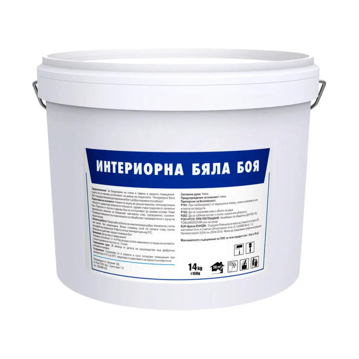 ИНТЕРИОРНА БЯЛА БОЯ 14 KG ORGACHIM