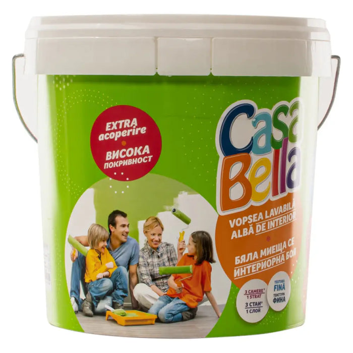 ИНТЕРИОРНА БОЯ БЯЛА 8.5 L CASA BELLA