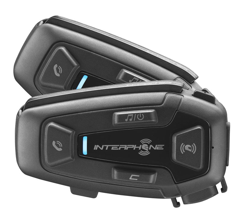 Interphone U-COM 8R Мотоциклетен интерком 1600 м Черен