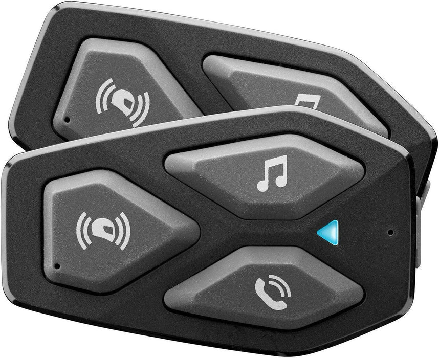 Хедсет за каска Interphone - UCOM3, 2 броя, черен