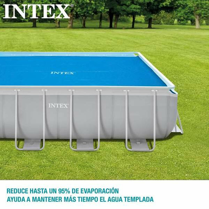 Покривало за плувен басейн Intex Frame Слънчев Квадратен 378 x 186 cm