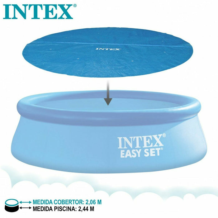 Покривало за плувен басейн Intex Ø 244 cm Слънчев Кръгъл