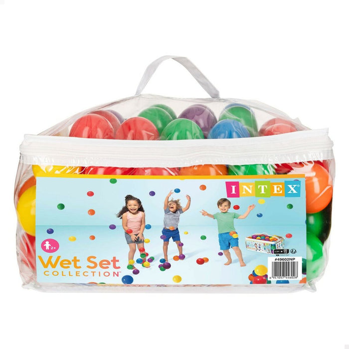 Топки Intex FUN BALLZ 100 Части 6,5 x 6,5 x 6,5 cm (6 броя)