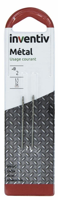 СВРЕДЛО МЕТАЛ Ф2 INVENTIV 2 БРОЯ