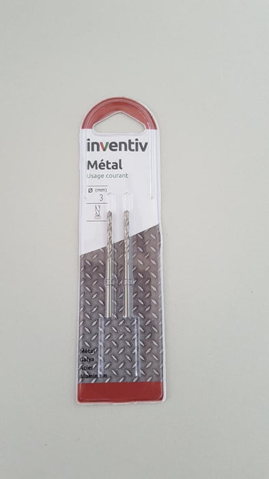 СВРЕДЛО МЕТАЛ Ф3 INVENTIV 2 БРОЯ