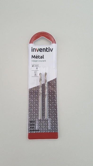 СВРЕДЛО МЕТАЛ Ф4 INVENTIV 2 БРОЯ