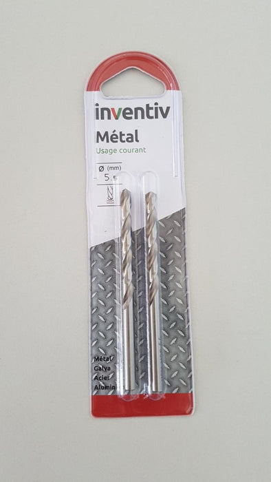 СВРЕДЛО МЕТАЛ Ф5.5 INVENTIV 2БРОЯ