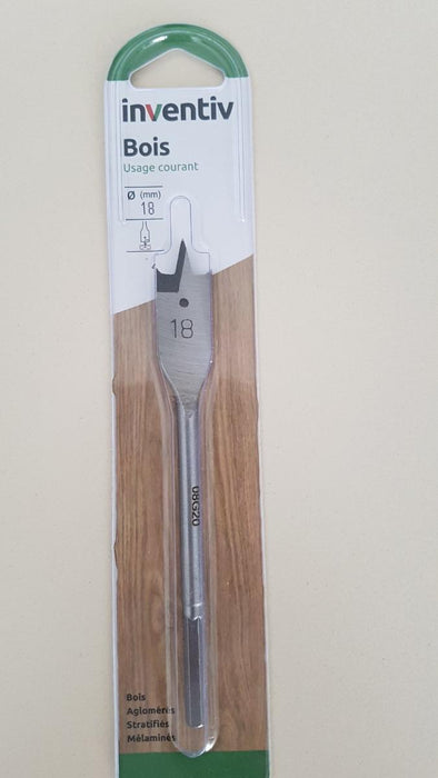 СВРЕДЛО ДЪРВО Ф18 ПЛОСЪК INVENTIV