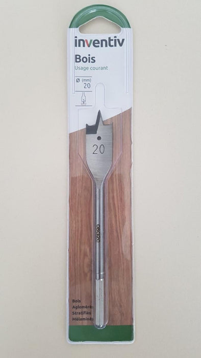 СВРЕДЛО ДЪРВО Ф20 ПЛОСЪК INVENTIV