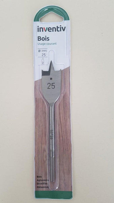 СВРЕДЛО ДЪРВО Ф25 ПЛОСЪК INVENTIV