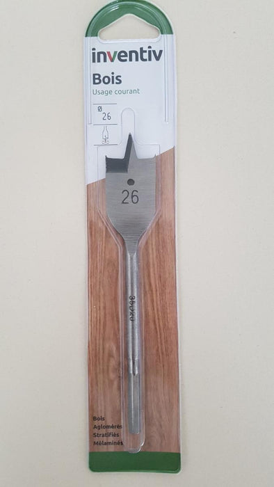 СВРЕДЛО ДЪРВО Ф26 ПЛОСЪК INVENTIV