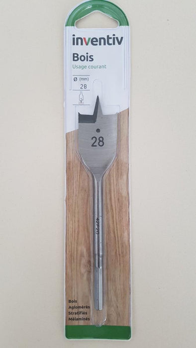 СВРЕДЛО ДЪРВО Ф28 ПЛОСЪК INVENTIV