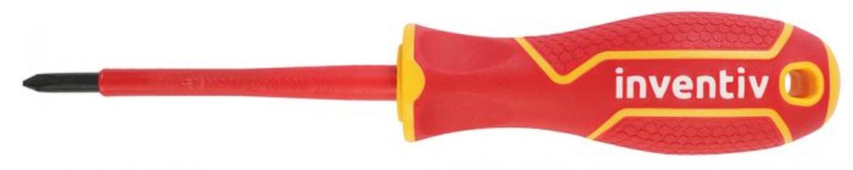 ОТВЕРТКА КРЪСТАТА PH1 1000V 80ММ INV