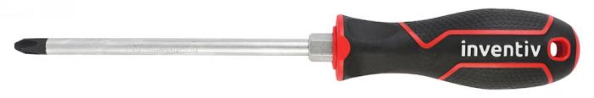 ОТВЕРТКА КРЪСТАТА PH2 6X125ММ INVENTIV