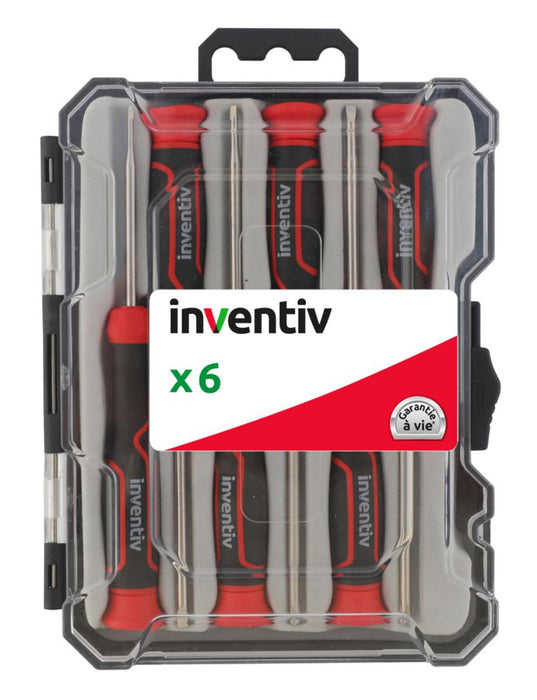 КОМПЛЕКТ ОТВЕРТКИ МИНИ 6Ч. INVENTIV