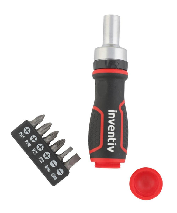 К-Т БИТОВЕ С ОТВЕРТКА 7Ч. INVENTIV