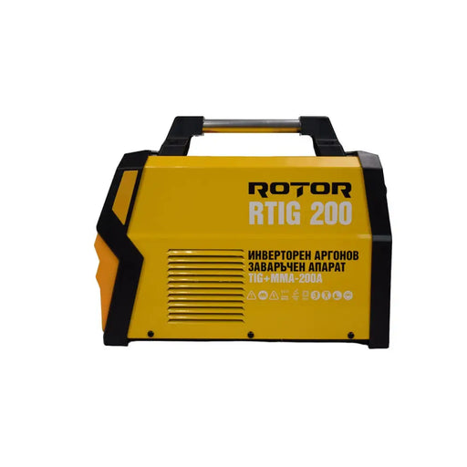 Инверторен АРГОНОВ заваръчен апарат Rotor RTIG 200