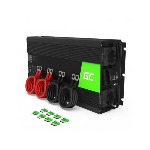 Инвертор GREEN CELL 12/220V DC/AC 3000W/6000W Модифицирана