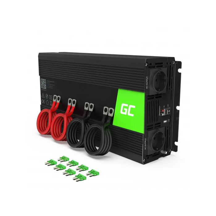 Инвертор GREEN CELL 12/220V DC/AC 3000W/6000W Модифицирана