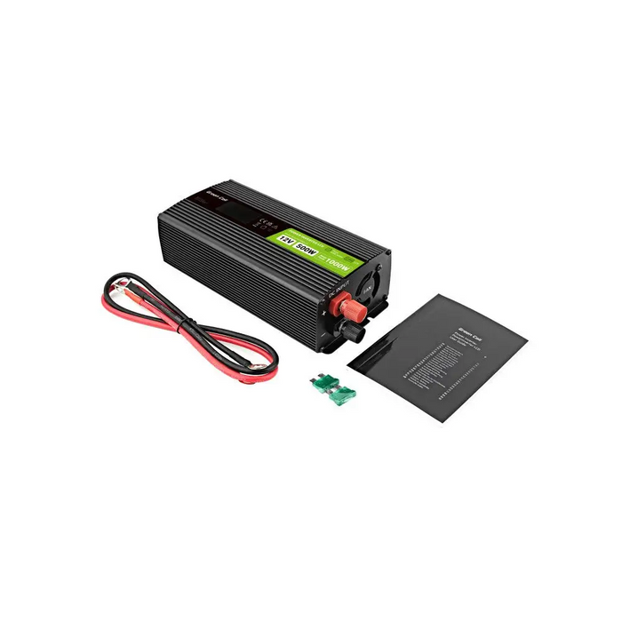 Инвертор GREEN CELL 12/220V DC/AC 500W/1000W INVGC12P500LCD