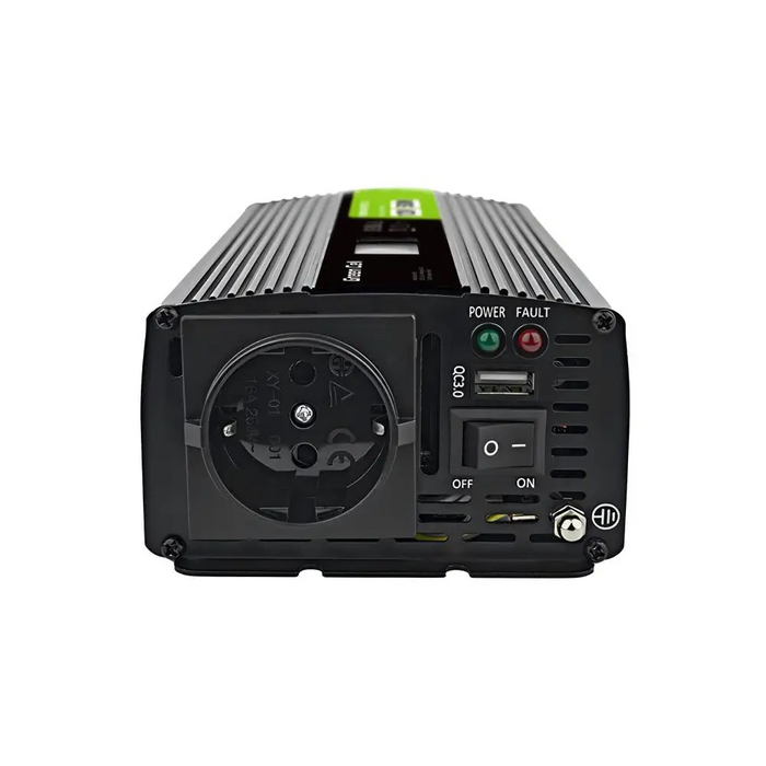 Инвертор GREEN CELL 12/220V DC/AC 500W/1000W INVGC12P500LCD