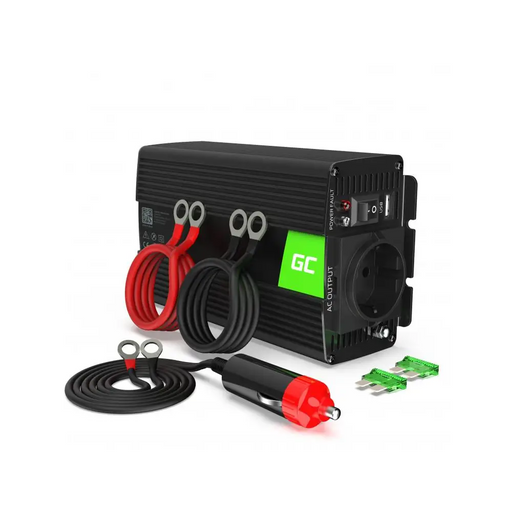 Инвертор GREEN CELL 24V/500W чиста синусоида