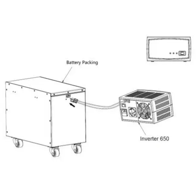 Инвертор POWERWALKER 650 SW 650 VA
