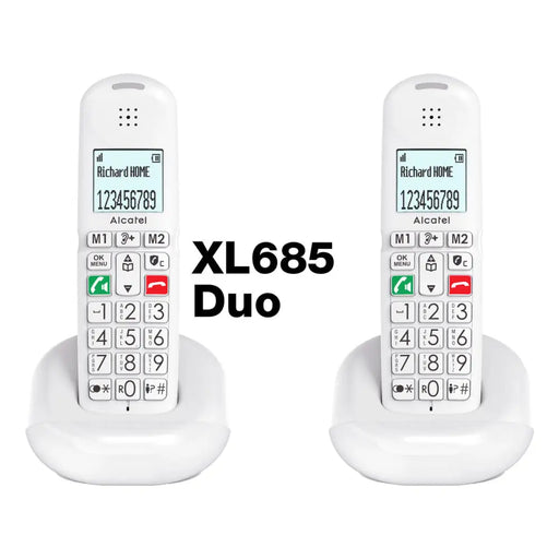 IP телефон Alcatel DECT XL685 DUO EWE
