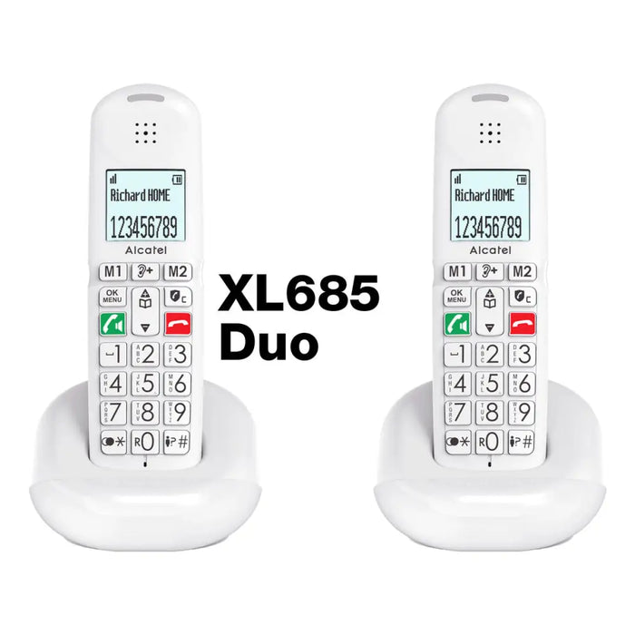 IP телефон Alcatel DECT XL685 DUO EWE