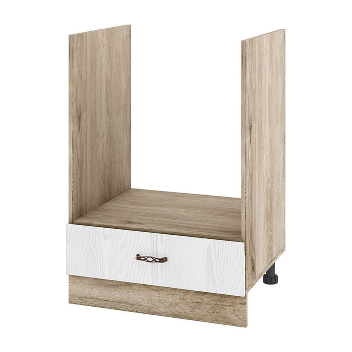 КУХНЕНСКИ ШКАФ ДОЛЕН РЕД ЗА ФУРНА С ЧЕКМЕДЖЕ IRIM 60X55X87 СМ