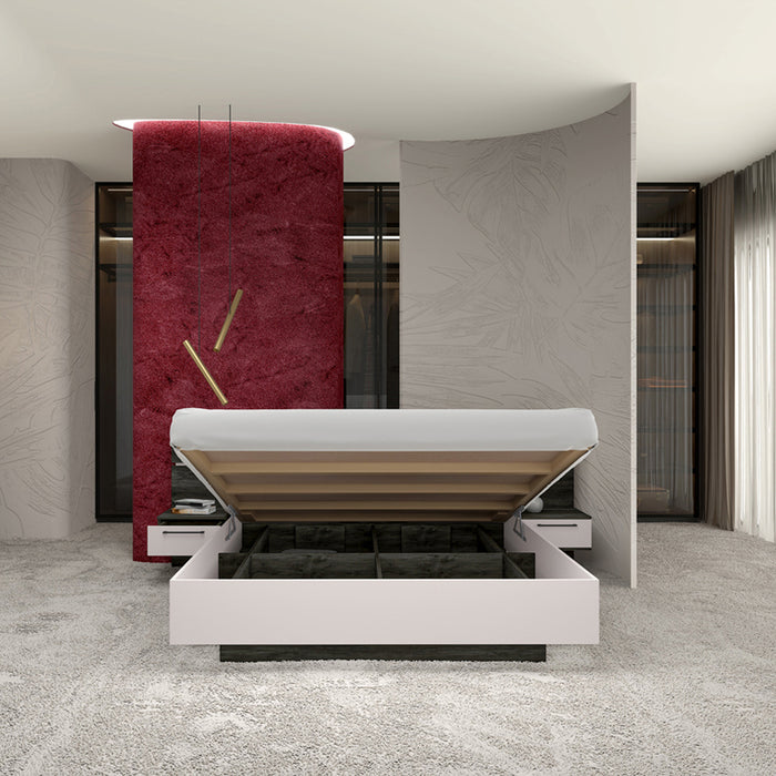 СПАЛНЯ ЗА МАТРАК 160X200 CM IRIM CITY 7088 ДЪБ ГЕРАНО/КАШМИР
