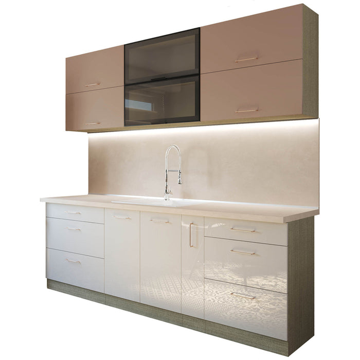 БЛОК КУХНЯ IRIM PESARO 240 CM КАШМИР/ТОСКАНО