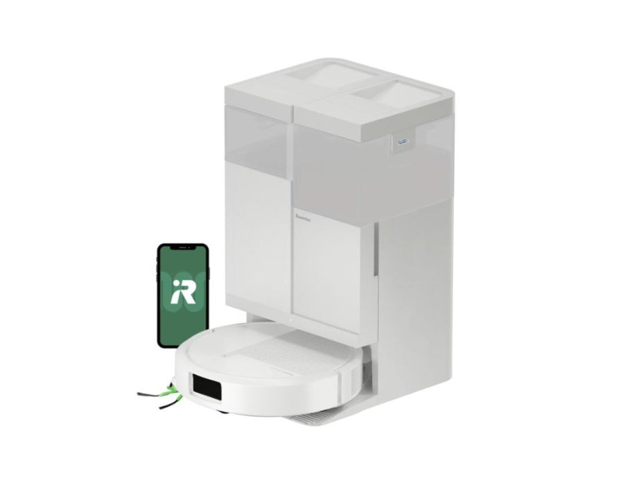 iRobot Roomba Plus 515 Combo робот за почистване, бял + докинг станция AutoWash