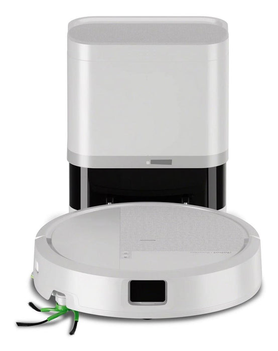 iRobot Roomba 115 Combo Роботизирана прахосмукачка + Докинг за автоматично изпразване, бяла