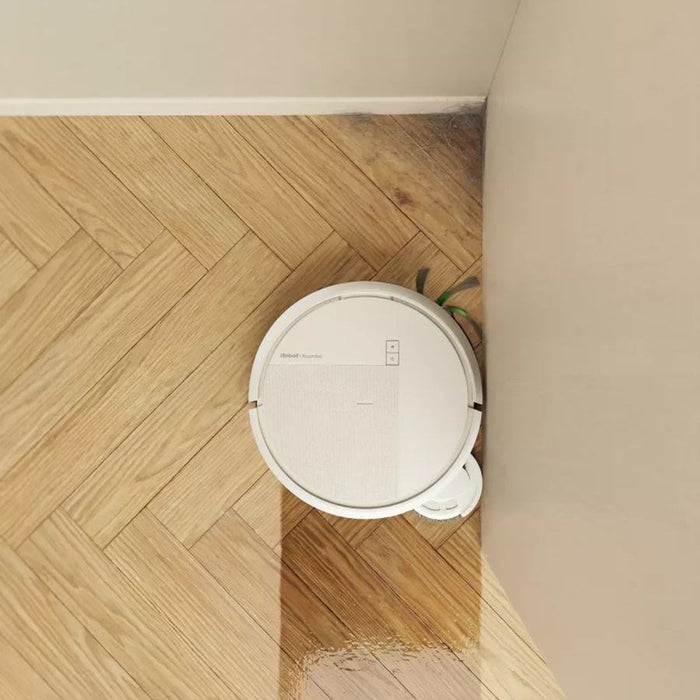 iRobot Roomba Plus 415 Combo Роботизирана прахосмукачка Бяла + Докинг станция за автоматично измиване